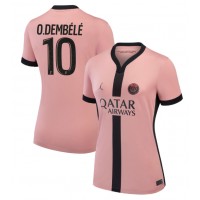 Echipament fotbal Paris Saint-Germain Ousmane Dembele #10 Tricou Treilea 2024-25 pentru femei maneca scurta